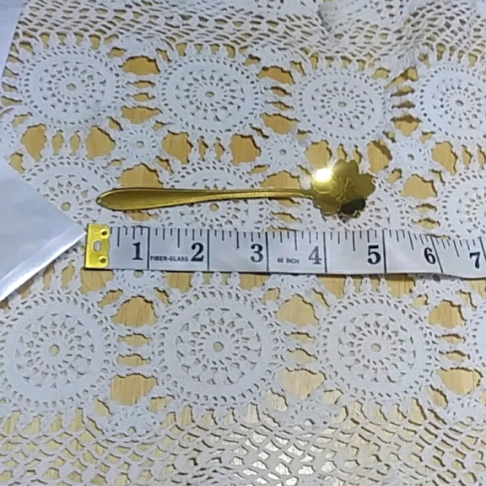 Demitasse Spoons - flower shape - Picture 3 of 3